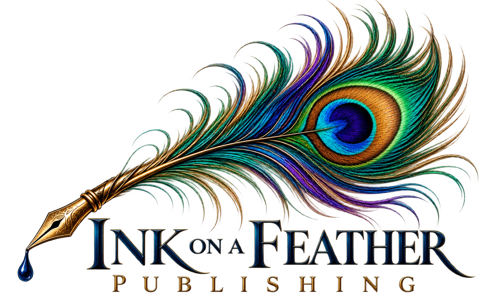Ink on a Feather Publishing logo